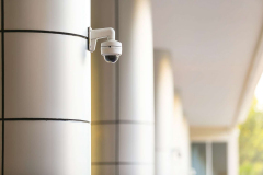 Outdoor CCTV monitoring, security cameras.